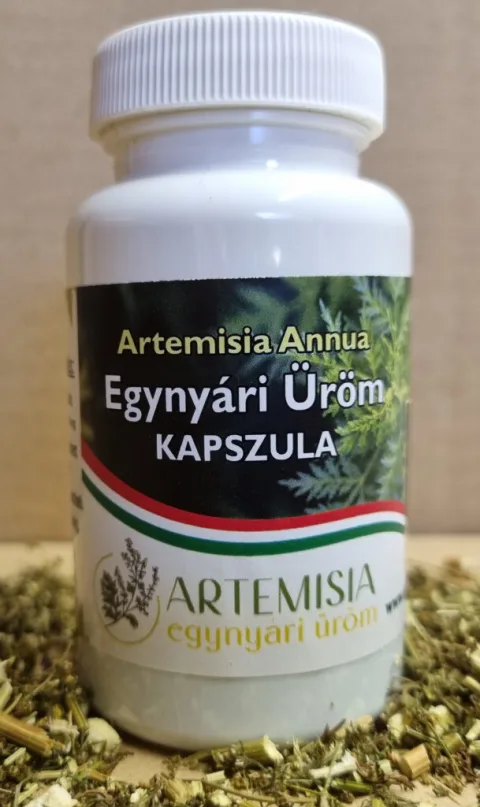 Egynyári üröm, bélben oldódó, vegetáriánus „DR” kapszula